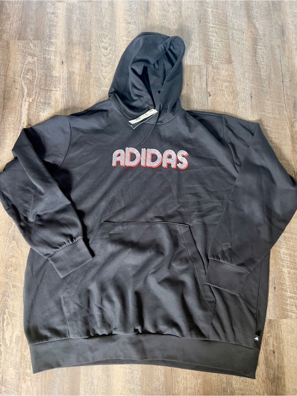 Adidas Men's Fleece Active Hoodie- Size 4XL Tall